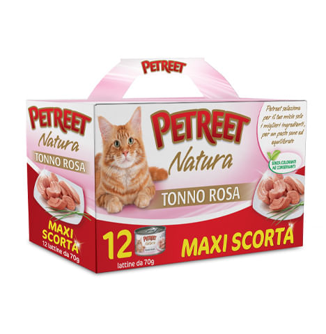 Petreet Natura Cat Lattina Multipack 12x70G
