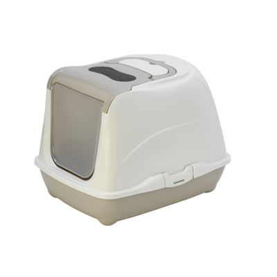 Toilette Chiusa per Gatto Grigia