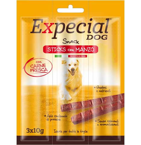 Expecial Dog Snack Sticks 3X10G