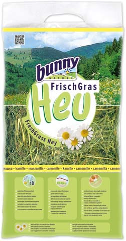 Bunny Nature Fieno per Roditori FreshGrass Hay Con Camomilla