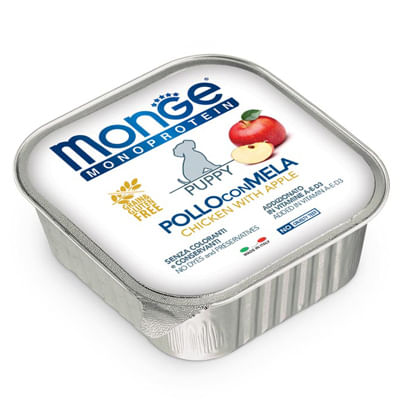 Monge Monoprotein Puppy Vaschetta Multipack 24x150G