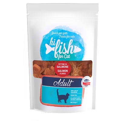 Hi Fish Snack Cat Fettine al Salmone