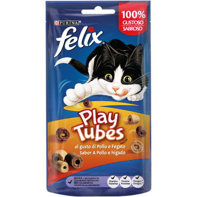 Felix Playtubes Snack con Pollo e Fegato