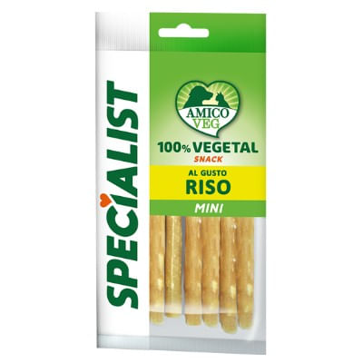 Amico Veg Specialist Dog Snack Vegetal Mini Riso