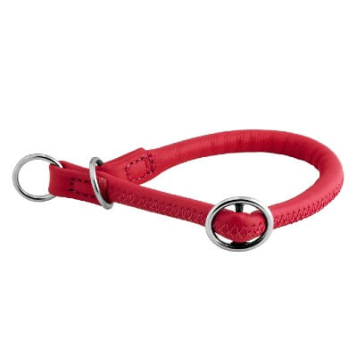 Collare Vogue a Semi Scorrimento Rosso