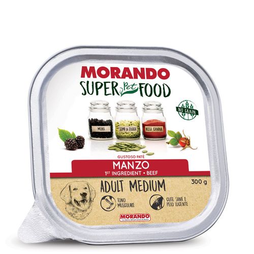 Morando SuperPetFood Dog Vaschetta Multipack 18x300G