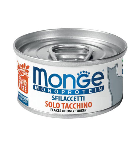 Monge Monoprotein Cat Lattina Multipack 24x80G