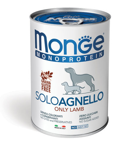 Monge Monoprotein Dog Lattina 400G