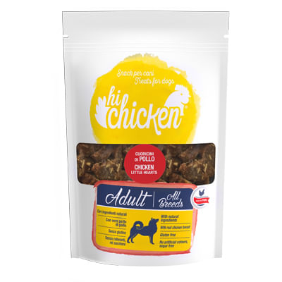 Hi Chicken Snack Dog Cuoricini con Pollo