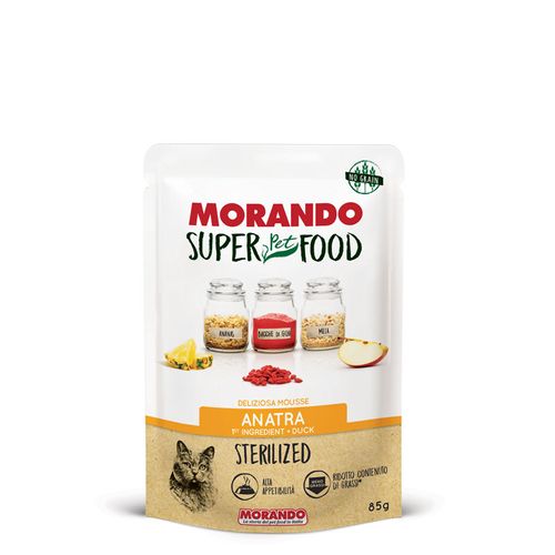 Morando SuperPetFood Sterilized Cat Busta Multipack 24x85G