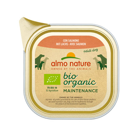 Almo Nature Bio Organic Maintenance Dog Vaschetta Multipack 9x300G