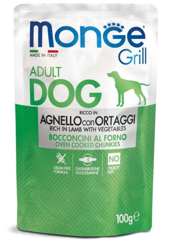 Monge Grill Dog Busta Multipack 24x100G