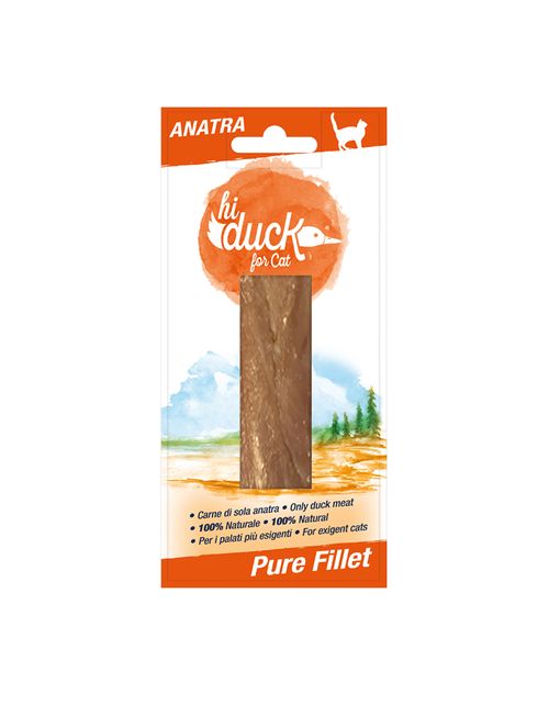 Hi Duck Snack Cat Pure Fillet con Anatra