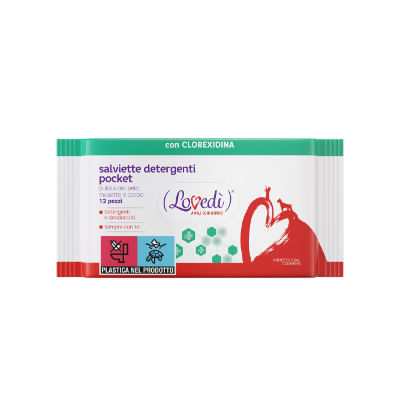 Lovedì Salviette Detergenti Pocket 12PZ