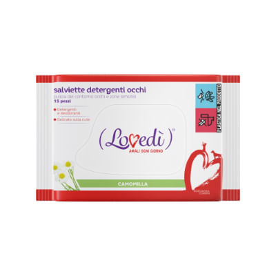 Lovedì Salviette Detergenti Occhi 15PZ