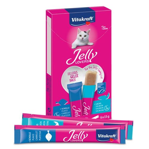 Vitakraft Cat Snack Jelly Lovers 6x15G