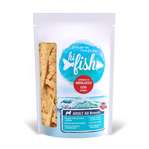 Hi Fish Snack Dog Strisce di Merluzzo