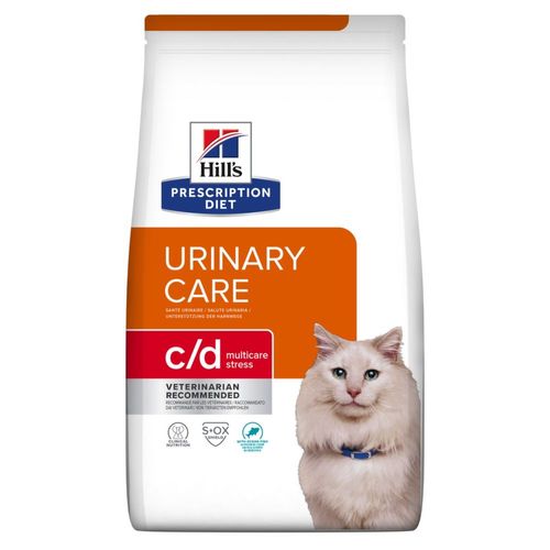 Hill's Prescription Diet c/d Urinary Care Alimento Secco per Gatti con Pesce Oceanico