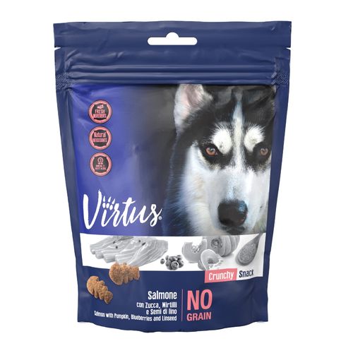 Virtus Dog Crunchy Snack con Salmone