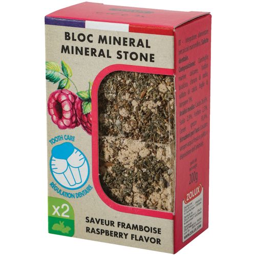 Zolux Pietra Minerale per Roditori con Lampone
