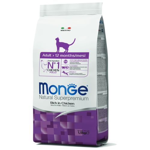 Monge Natural Superpremium Cat Adult con Pollo