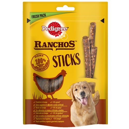 Pedigree Snack Cane Ranchos Stick Pollo