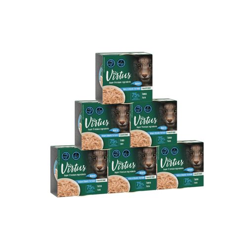 Virtus Natural Cat Lattina Multipack 6x70G