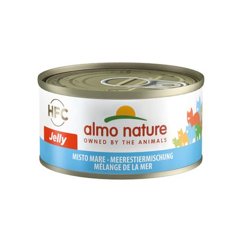 Almo Nature HFC Jelly Cat Lattina Multipack 6x70G
