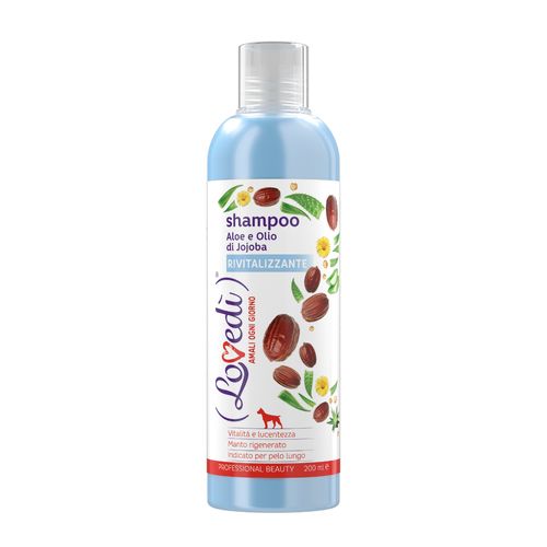 Lovedì Dog Shampoo Rivitalizzante con Aloe e Olio di Jojoba