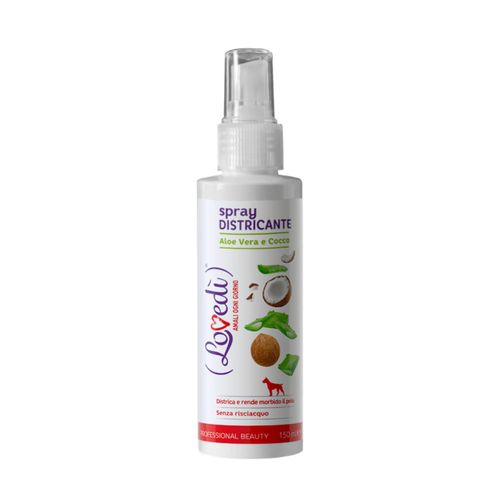 Lovedì Dog Spray Districante con Aloe Vera e Cocco