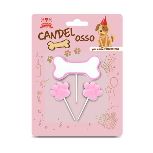 Candelosso Cane Femmina Rosa