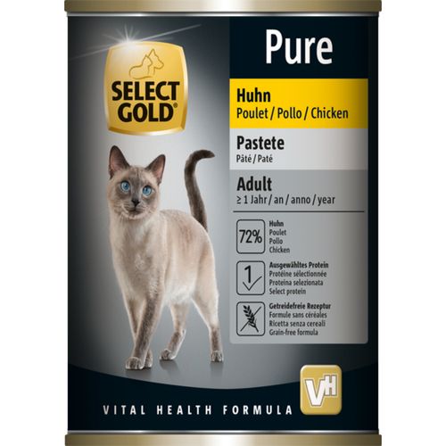 Select Gold Pure Cat Adult Lattina 400G