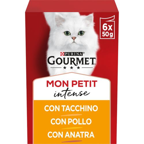 Gourmet Mon Petit Intense Cat Busta Multipack 6x50G
