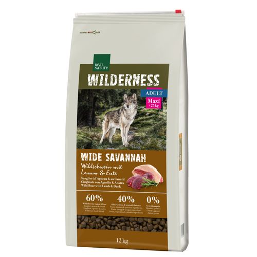 Real Nature Wilderness Wild Savannah Dog Adult Max Cinghiale