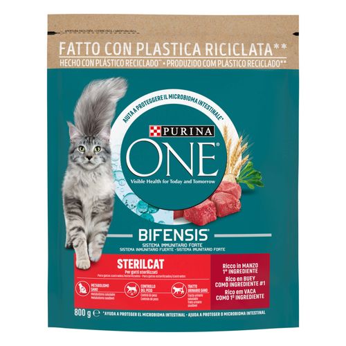 Purina One Gatto Sterilised Manzo e Frumento
