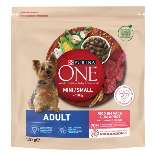Purina One Cane Adult Mini Manzo e Riso