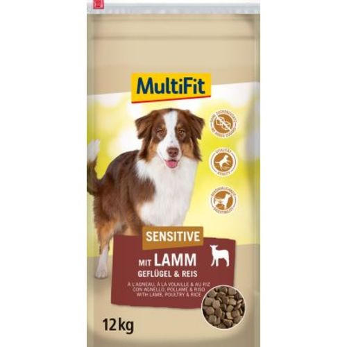 MultiFit Sensitive Dog Adult con Agnello