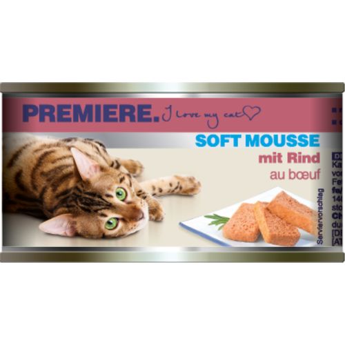 Premiere Soft Mousse Cat Lattina Multipack 18x85G