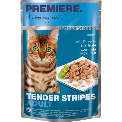 Premiere Tender Stripes Cat Busta Multipack 28x85G
