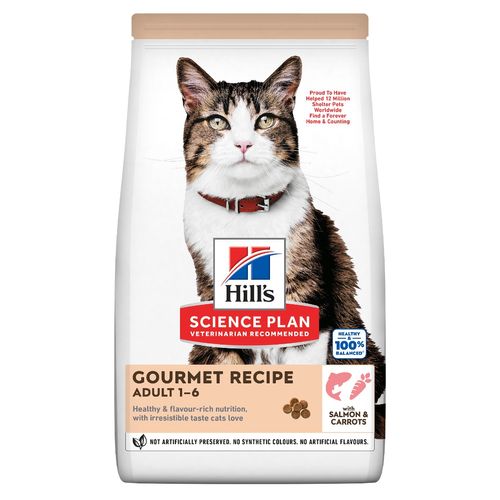 Hill's Science Plan Culinary Creations Adult Alimento per Gatti con Salmone e Carote