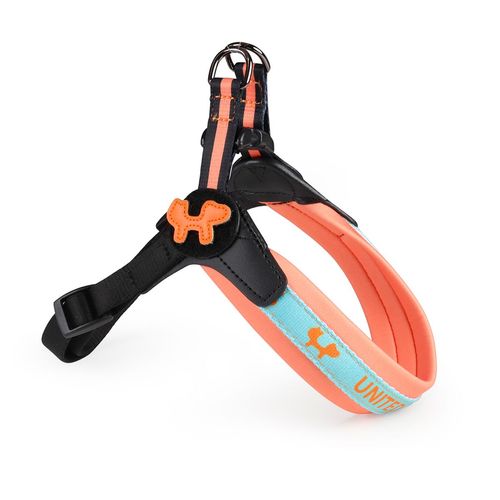 Pettorina Complete Me in Nylon Arancione e Blu