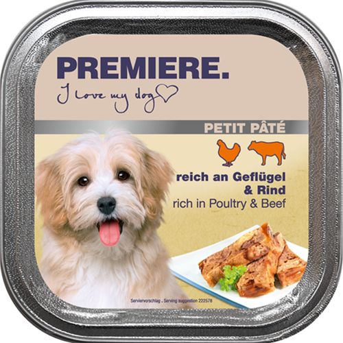 Premiere Petit Pate Dog Vaschetta Multipack 11x150G
