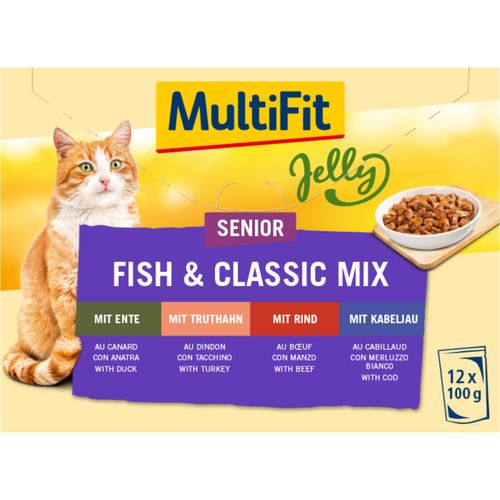 MultiFit Jelly Senior Busta Multipack 12x100G