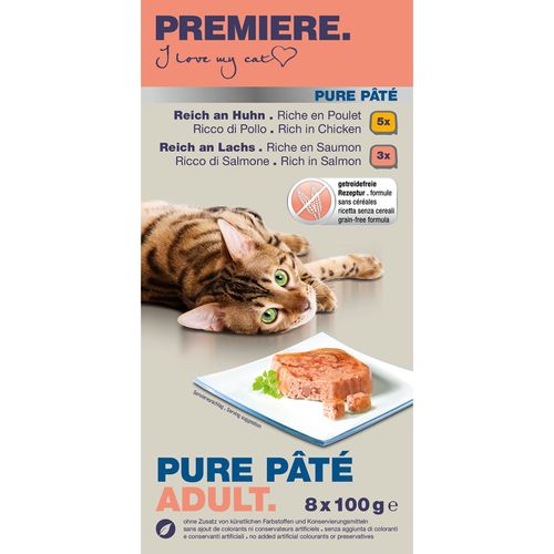 Premiere Cat Vaschetta Multipack 8x100G
