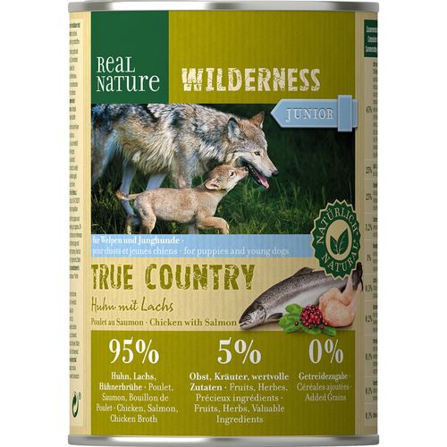 Real Nature Wilderness Puppy Lattina 400G