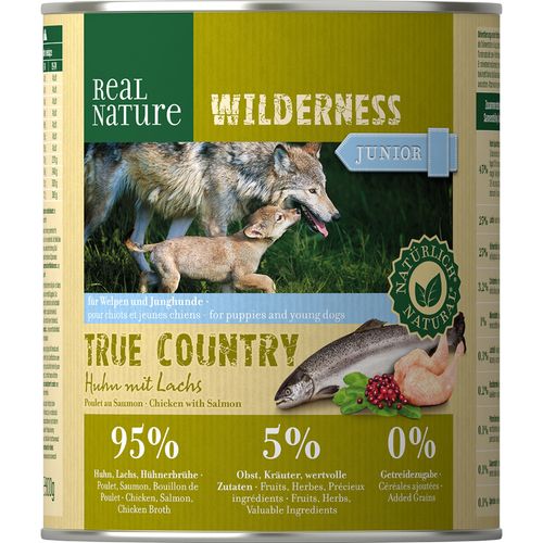Real Nature Wilderness Puppy Lattina 800G