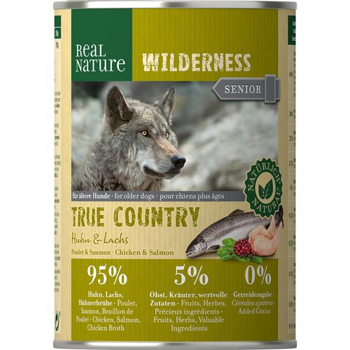 Real Nature Wilderness Senior Lattina 400G