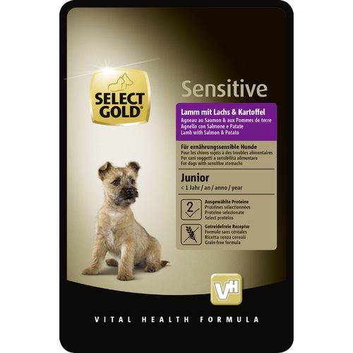 Select Gold Sensitive Puppy Busta Multipack 12x100G