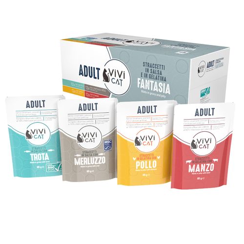 ViVi Cat Adult Busta Multipack 48x85g