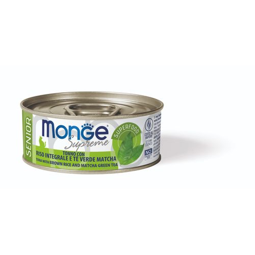 Monge Supreme Cat Senior Lattina Multipack 24x80G